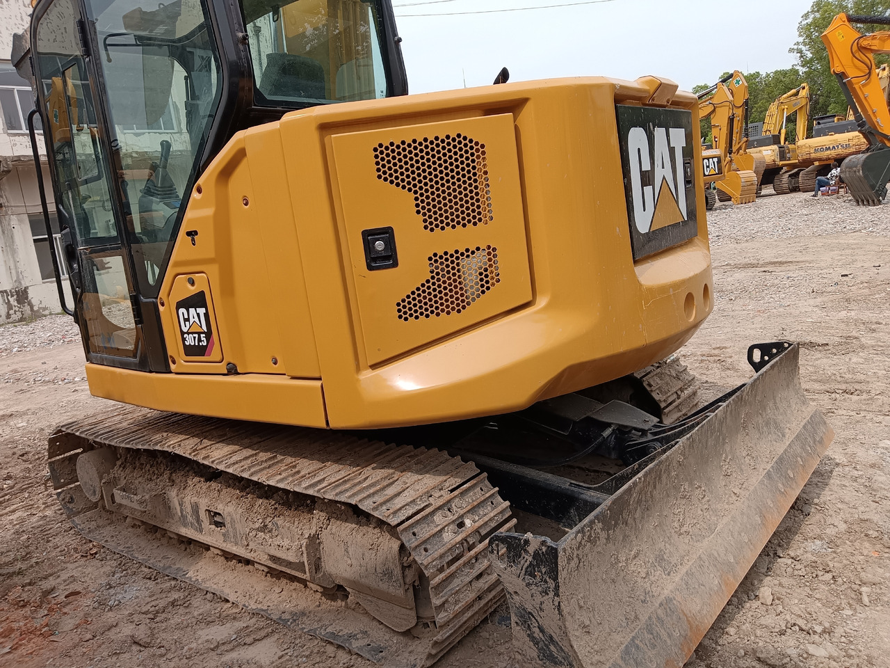 CAT 307.5 - Mini excavator: picture 1 CAT 307.5 - Mini excavator: picture 1