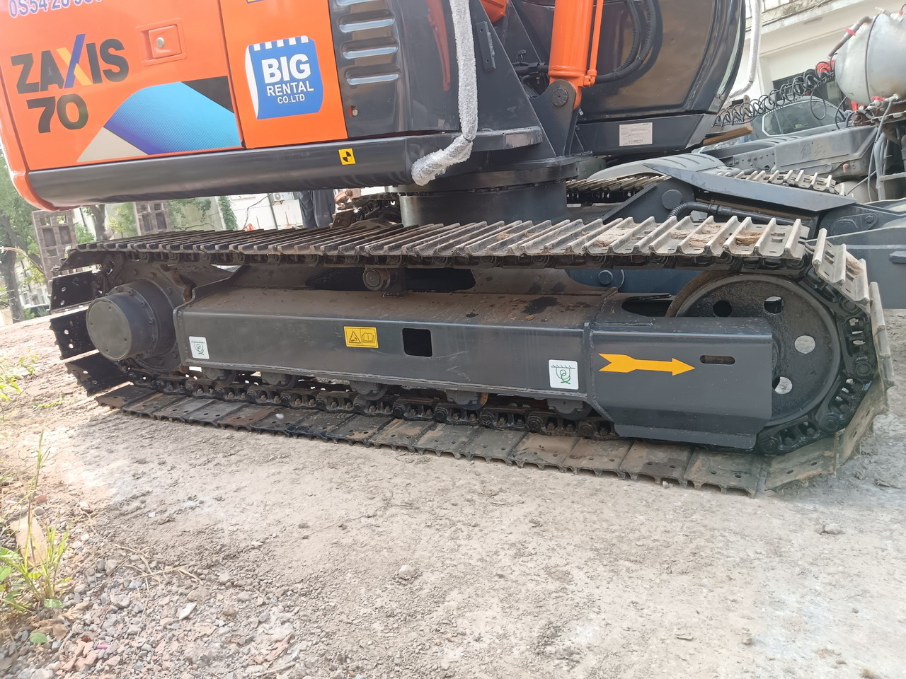 HITACHI ZX 70 - Mini excavator: picture 3 HITACHI ZX 70 - Mini excavator: picture 3