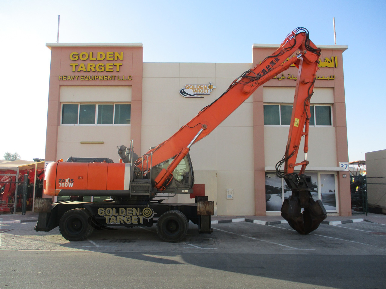 HITACHI ZX360-3 Hydraulic Wheel Excavator - Wheel excavator: picture 5 HITACHI ZX360-3 Hydraulic Wheel Excavator - Wheel excavator: picture 5