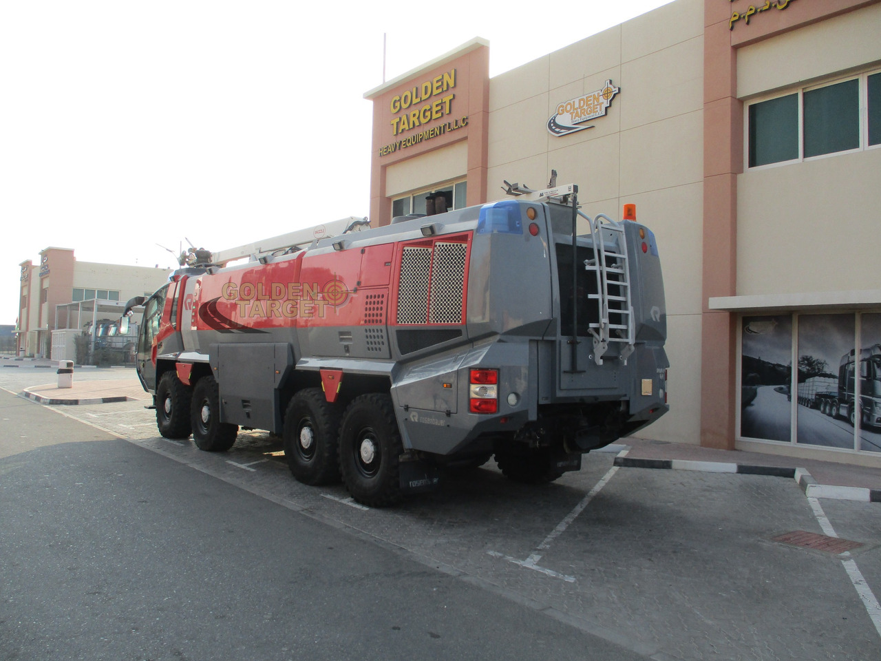MAN FLF PANTHER 8x8 Airport Fire Truck - Fire truck: picture 4 MAN FLF PANTHER 8x8 Airport Fire Truck - Fire truck: picture 4