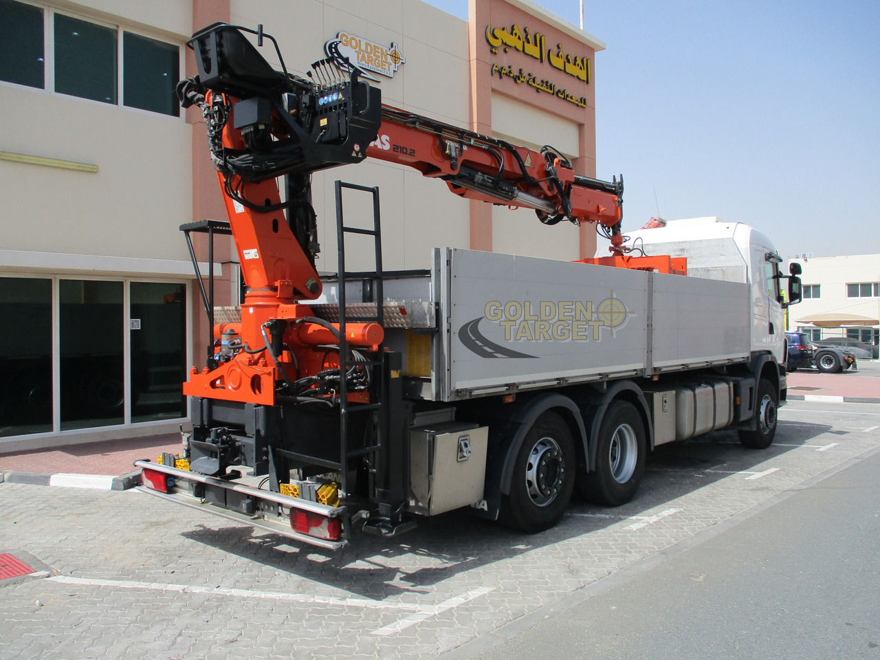 SCANIA G480 6x2 with ATLAS 210.2 Block Crane - Crane truck: picture 3 SCANIA G480 6x2 with ATLAS 210.2 Block Crane - Crane truck: picture 3
