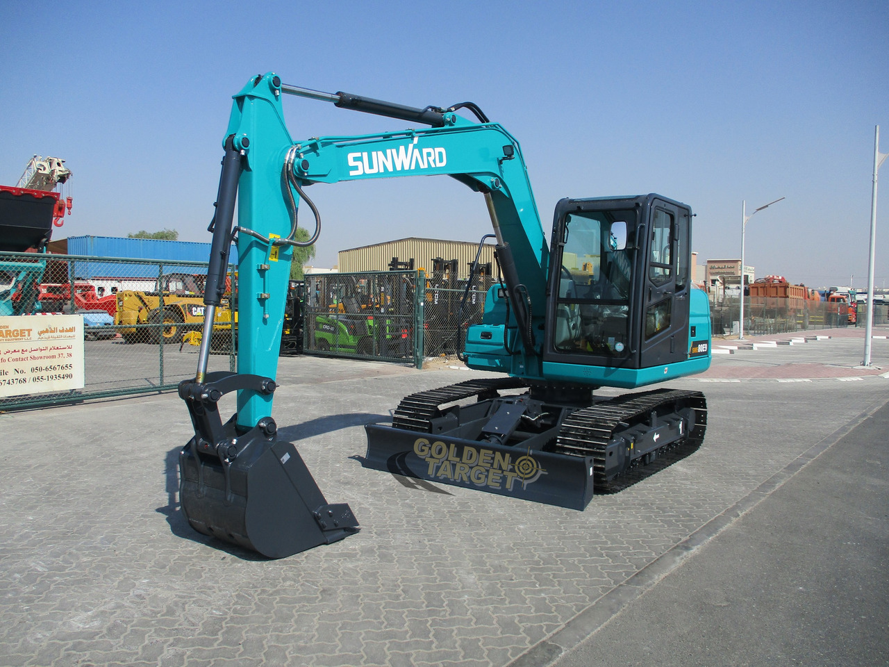 SUNWARD SWE80E9 Mini Hydraulic Excavator - Mini excavator: picture 2 SUNWARD SWE80E9 Mini Hydraulic Excavator - Mini excavator: picture 2
