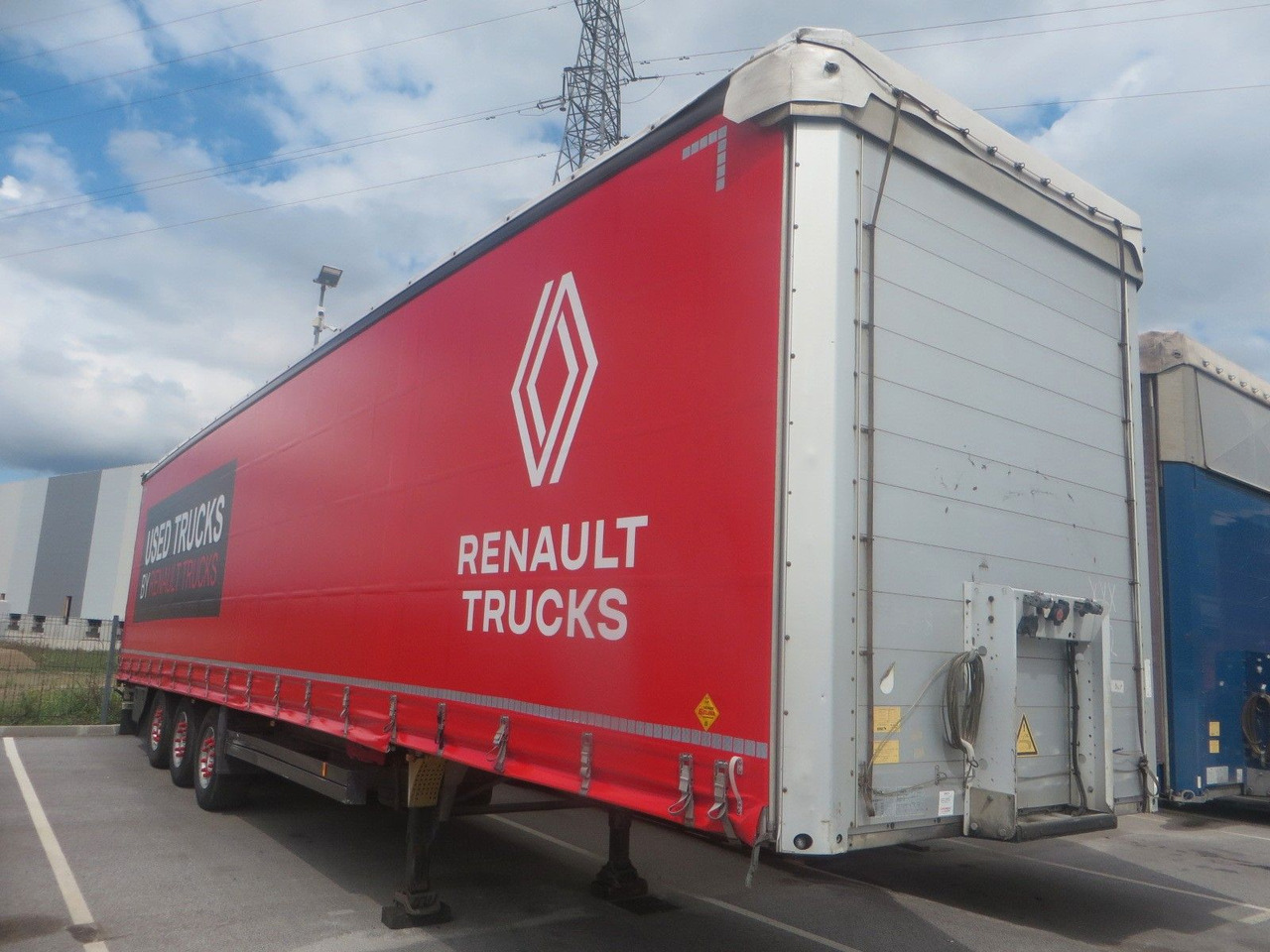 Curtainsider semi-trailer Schmitz Cargobull varios TILT SEMITRAILER -Renault image: picture 18
