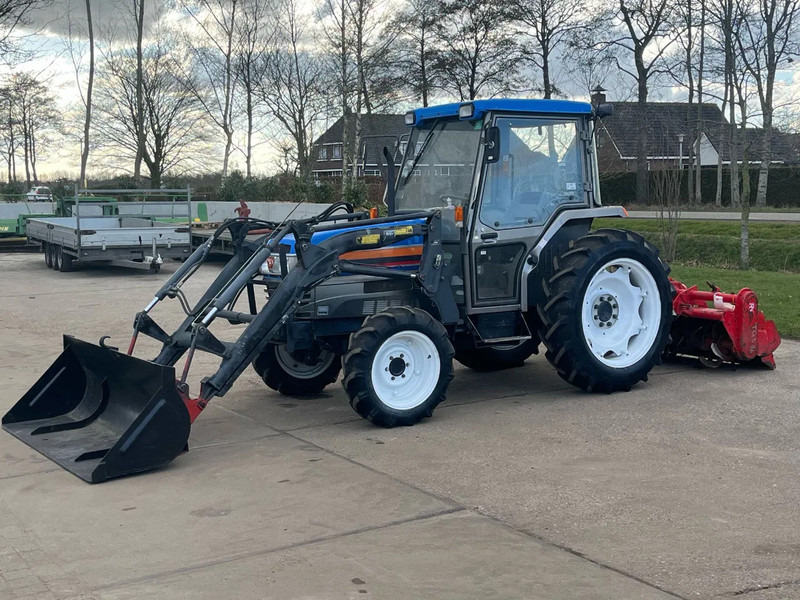 Tow tractor Iseki TG 53 F + Voorlader mini trekker frees: picture 9
