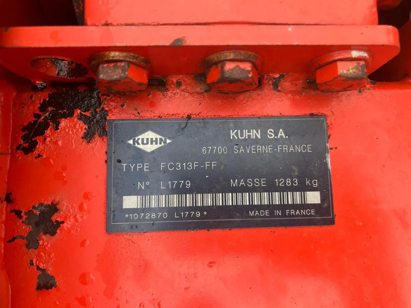 Mower Kuhn FC 883 FF& Fc 313 F-FF Triple maaier: picture 10