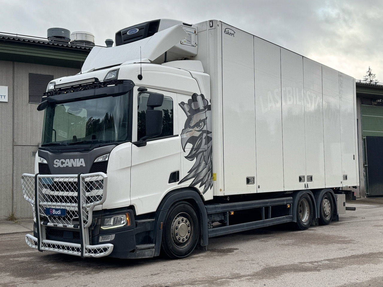 Kylbil Scania R450 B 6X2 NB -2019 | Carrier | Full-luft - Refrigerator truck: picture 1 Kylbil Scania R450 B 6X2 NB -2019 | Carrier | Full-luft - Refrigerator truck: picture 1