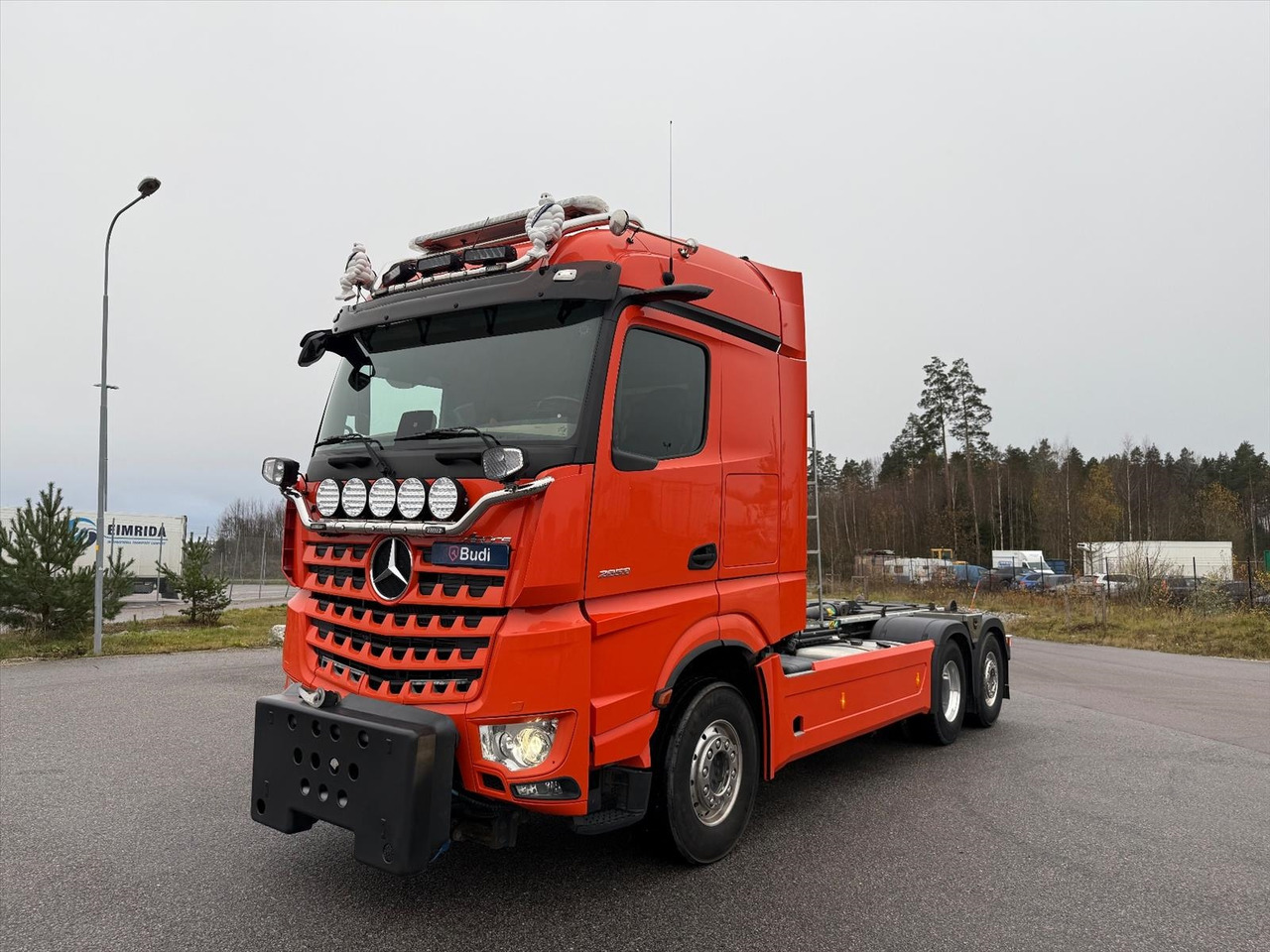 Lastväxlare Mercedes-Benz Arocs -2022 | JOAB | Plogutrustad - Hook lift truck: picture 1 Lastväxlare Mercedes-Benz Arocs -2022 | JOAB | Plogutrustad - Hook lift truck: picture 1