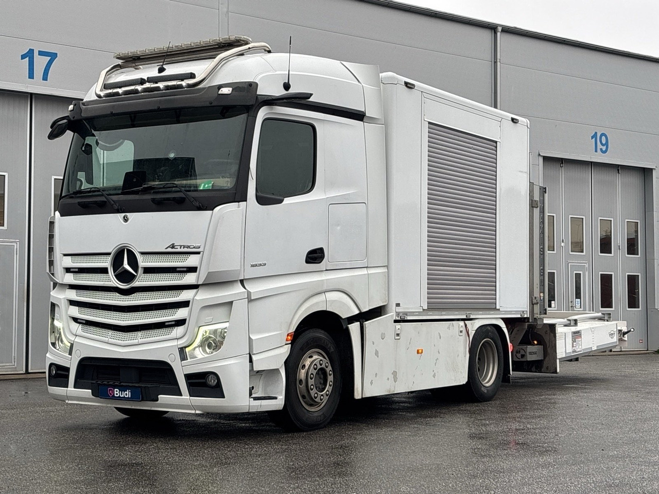 TMA-bil Mercedes-Benz Actros 963-4-A -2021 | Verdegro | Full-luft - Box truck: picture 1 TMA-bil Mercedes-Benz Actros 963-4-A -2021 | Verdegro | Full-luft - Box truck: picture 1
