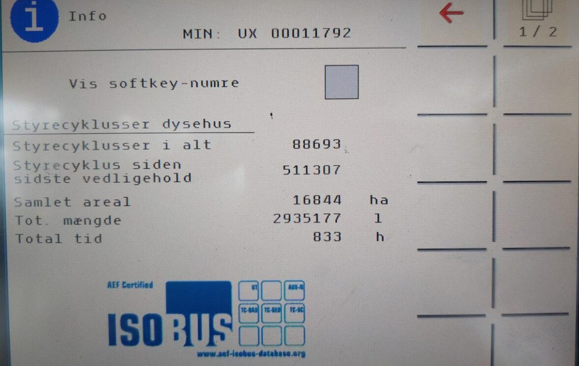 Trailed sprayer Amazone UX 5200 - 28m med Ama-Select: picture 13 Trailed sprayer Amazone UX 5200 - 28m med Ama-Select: picture 13