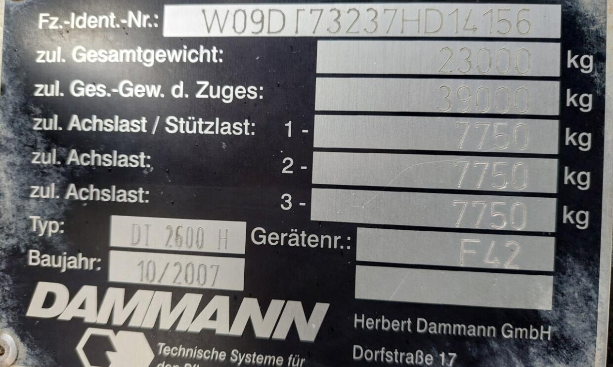 Dammann DTPA 8036 leasing Dammann DTPA 8036: picture 17 Dammann DTPA 8036 leasing Dammann DTPA 8036: picture 17