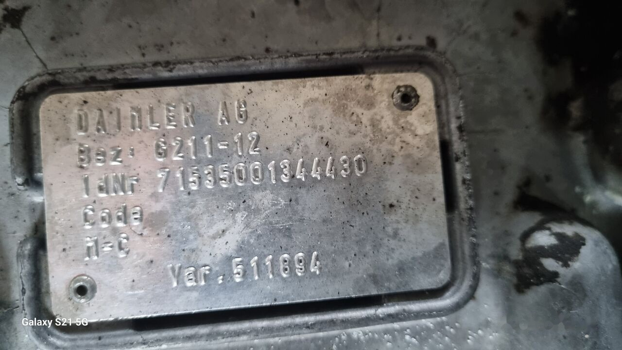 Mercedes-Benz MERCEDES ACTROS MP3 G211-12 715350 Mercedes-Benz ACTROS MP3 - Gearbox for Truck: picture 5 Mercedes-Benz MERCEDES ACTROS MP3 G211-12 715350 Mercedes-Benz ACTROS MP3 - Gearbox for Truck: picture 5