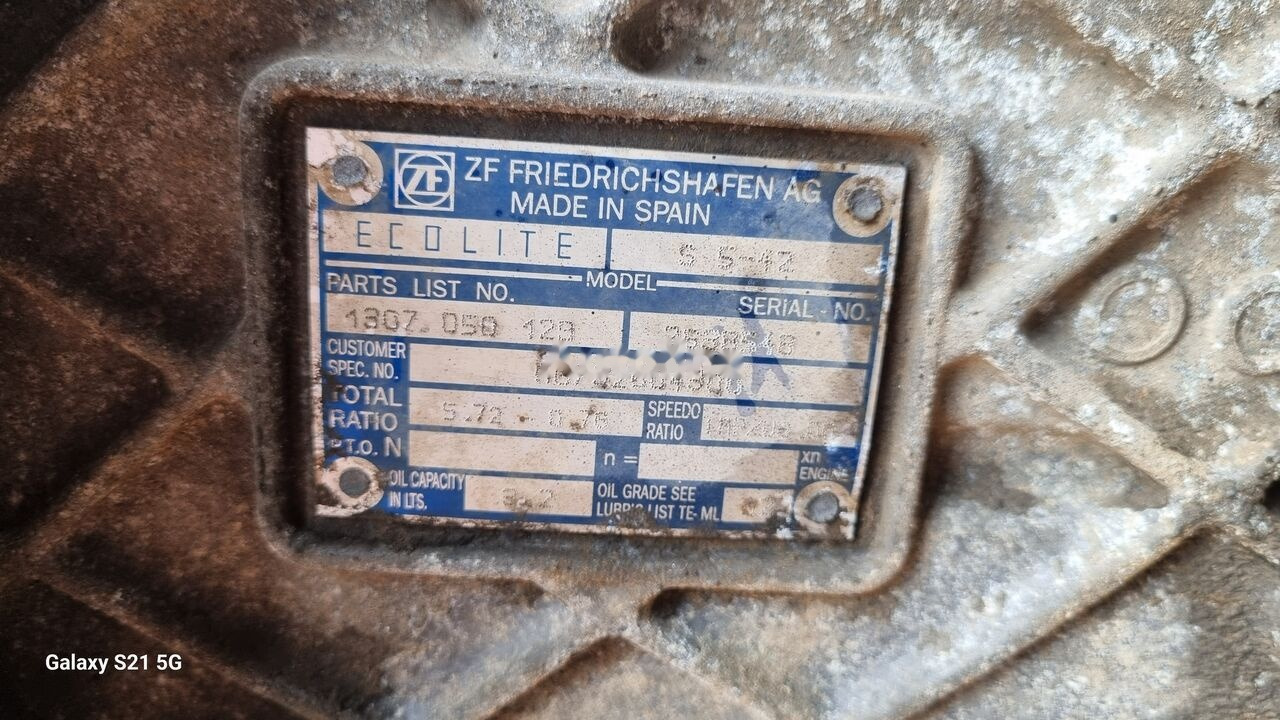 Mercedes-Benz MERCEDES ATEGO 1307 Mercedes-Benz ATEGO - Gearbox for Truck: picture 2 Mercedes-Benz MERCEDES ATEGO 1307 Mercedes-Benz ATEGO - Gearbox for Truck: picture 2