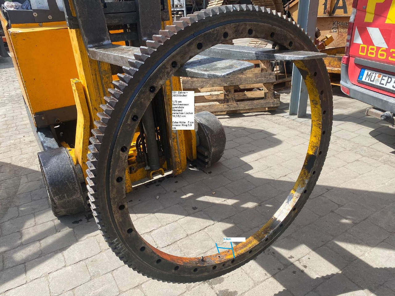 Atlas , O&K - Slewing ring for Construction machinery: picture 3 Atlas , O&K - Slewing ring for Construction machinery: picture 3
