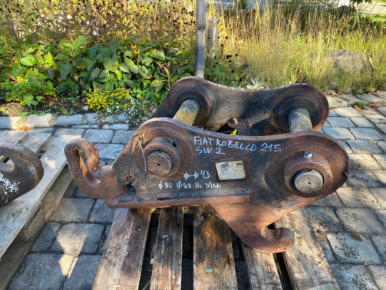 Fiat-Kobelco E 215 - Quick coupler for Construction machinery: picture 1 Fiat-Kobelco E 215 - Quick coupler for Construction machinery: picture 1