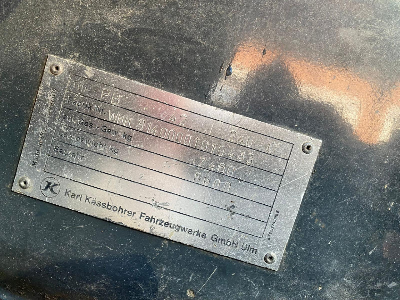 Hydraulics for Municipal/ Special vehicle Kässbohrer PB 240D: picture 7