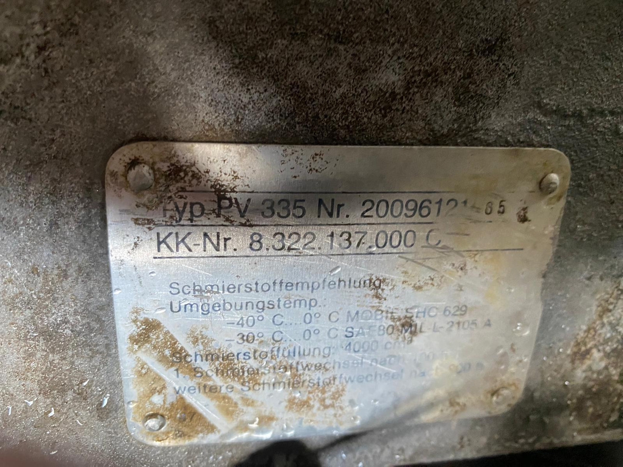 Kässbohrer PB 240D - Hydraulics for Municipal/ Special vehicle: picture 5 Kässbohrer PB 240D - Hydraulics for Municipal/ Special vehicle: picture 5