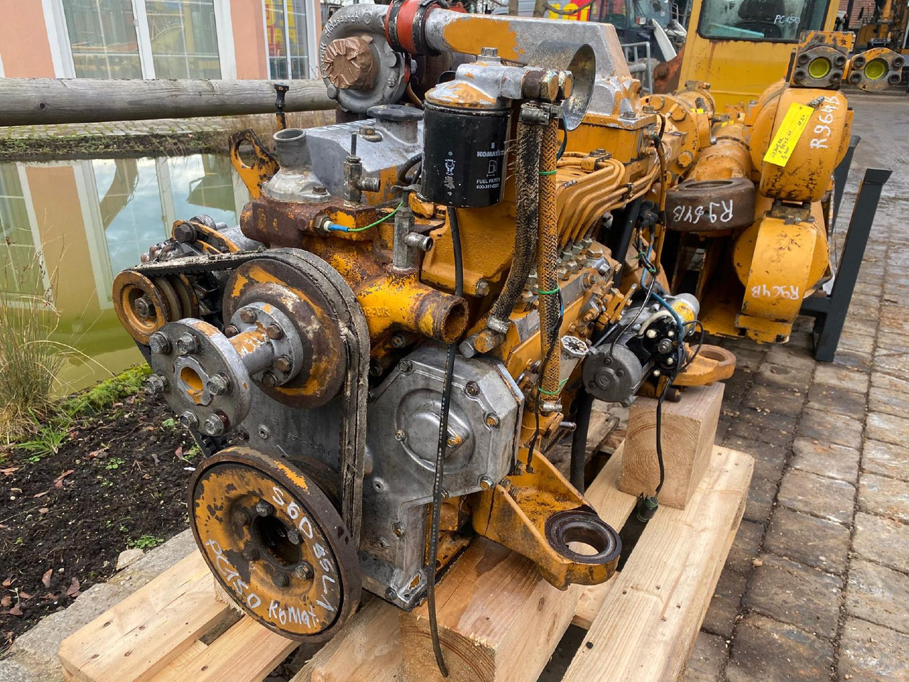 Komatsu S6D95L-1 aus PC 150 - Engine for Construction machinery: picture 2 Komatsu S6D95L-1 aus PC 150 - Engine for Construction machinery: picture 2