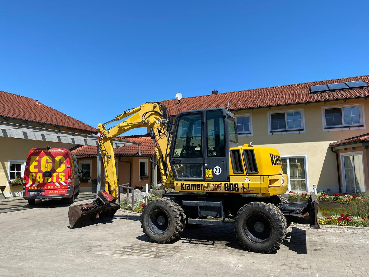 Kramer 808-3 - Wheel excavator: picture 1 Kramer 808-3 - Wheel excavator: picture 1