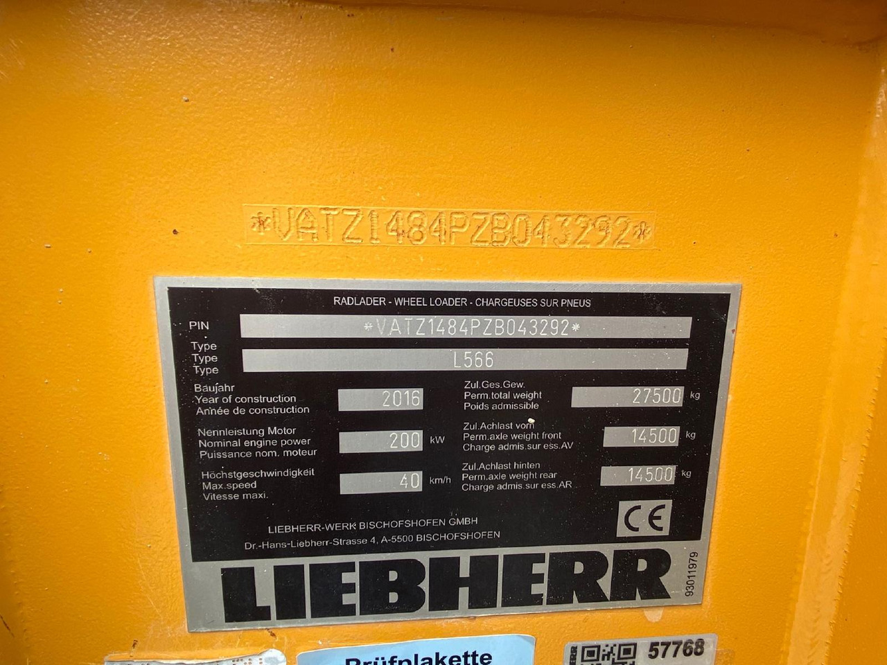 Liebherr L 566 X Power - Wheel loader: picture 4 Liebherr L 566 X Power - Wheel loader: picture 4