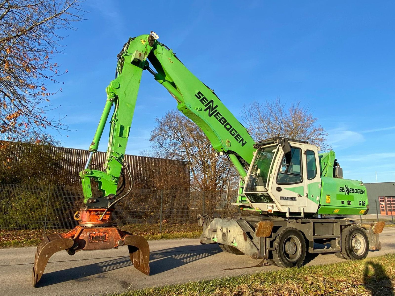 Sennebogen 818 - Waste/ Industry handler: picture 3 Sennebogen 818 - Waste/ Industry handler: picture 3