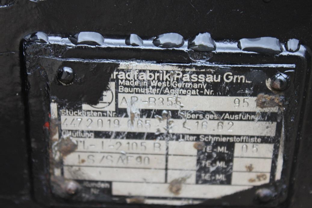 Axle and parts for Construction machinery ZF AP B 355: picture 6