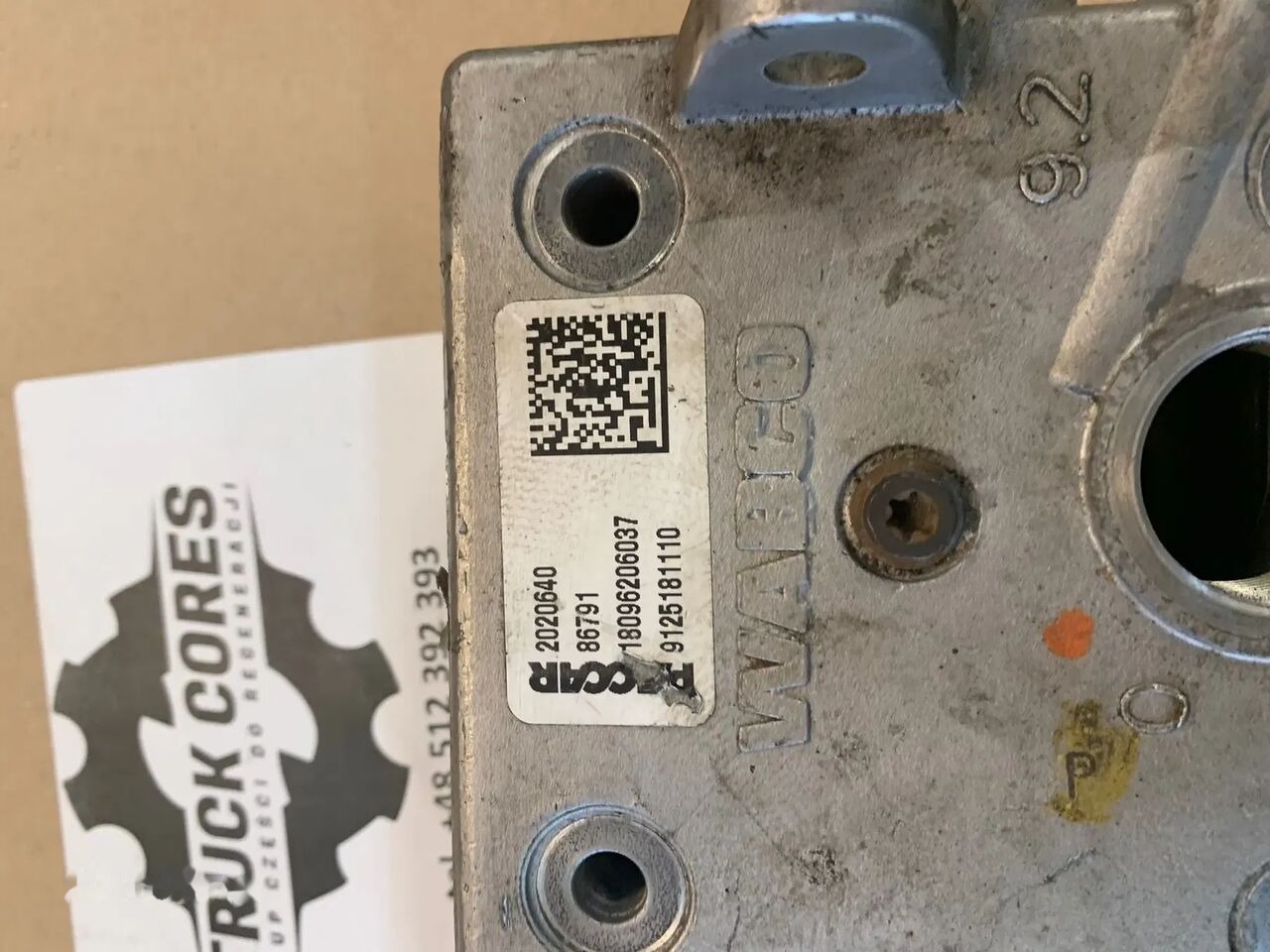 Głowica Kompresora DAF 106 XF, CF EURO 6 WABCO PACCAR 2020640 / - Air brake compressor for Truck: picture 3 Głowica Kompresora DAF 106 XF, CF EURO 6 WABCO PACCAR 2020640 / - Air brake compressor for Truck: picture 3