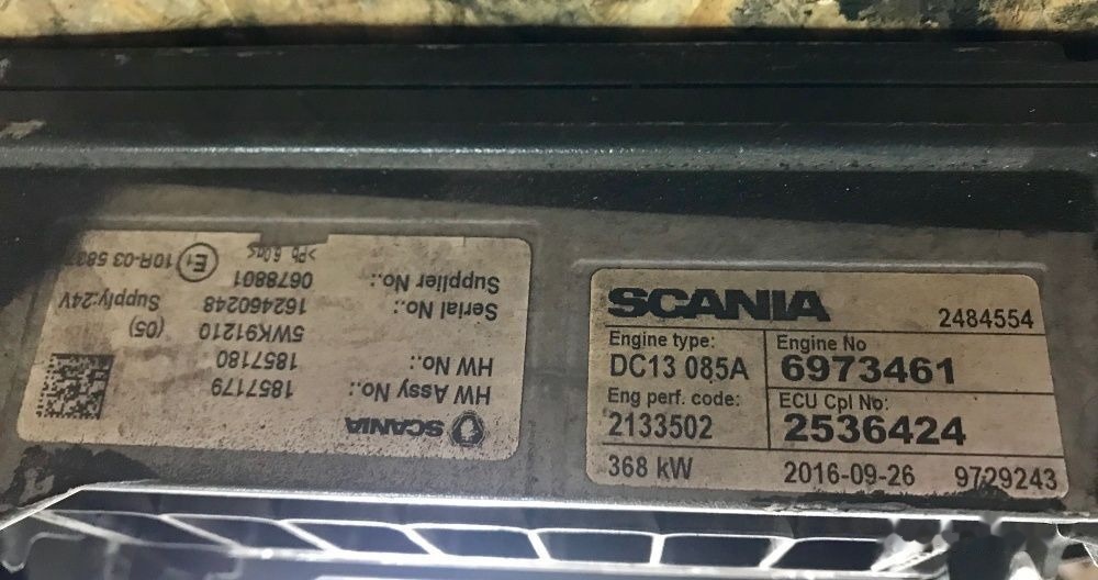 HURT silnika regeneracja DC13 147 Scania - ECU for Truck: picture 2 HURT silnika regeneracja DC13 147 Scania - ECU for Truck: picture 2