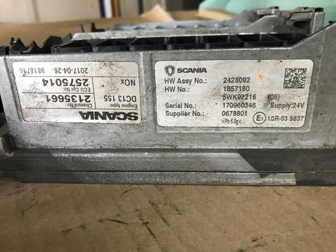 Scania DC13 155 Scania truck - ECU for Truck: picture 2 Scania DC13 155 Scania truck - ECU for Truck: picture 2