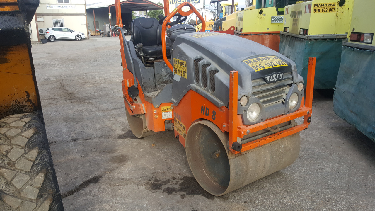 Doble Vibrante Hamm HD 8 - Road roller: picture 1 Doble Vibrante Hamm HD 8 - Road roller: picture 1