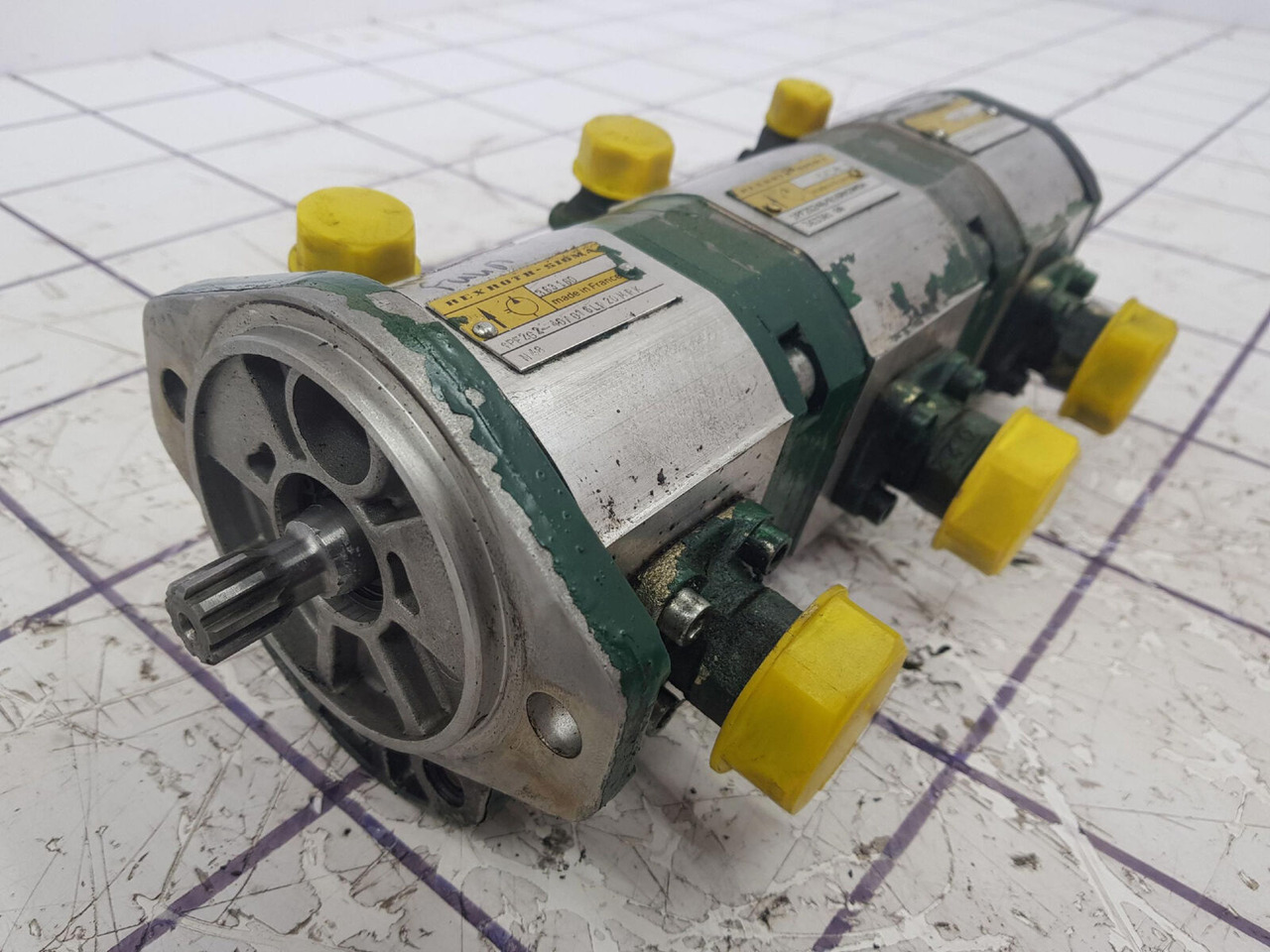 FAUN ATF 30-2 3 way gear pump - Hydraulic pump for Crane: picture 2 FAUN ATF 30-2 3 way gear pump - Hydraulic pump for Crane: picture 2