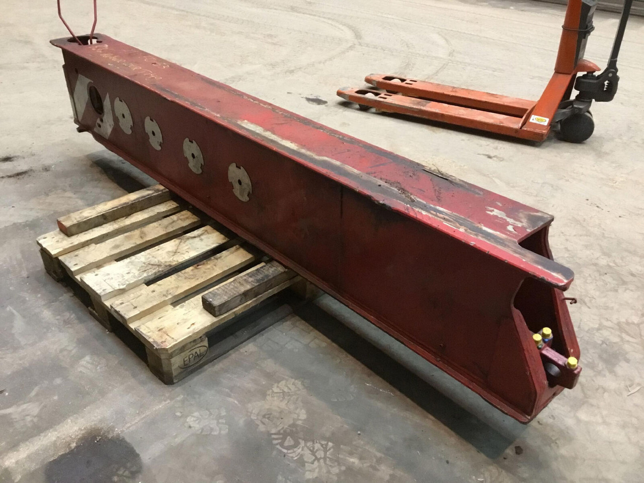 FAUN ATF 50G-3 outrigger beam front - Suspension for Mobile crane: picture 3 FAUN ATF 50G-3 outrigger beam front - Suspension for Mobile crane: picture 3