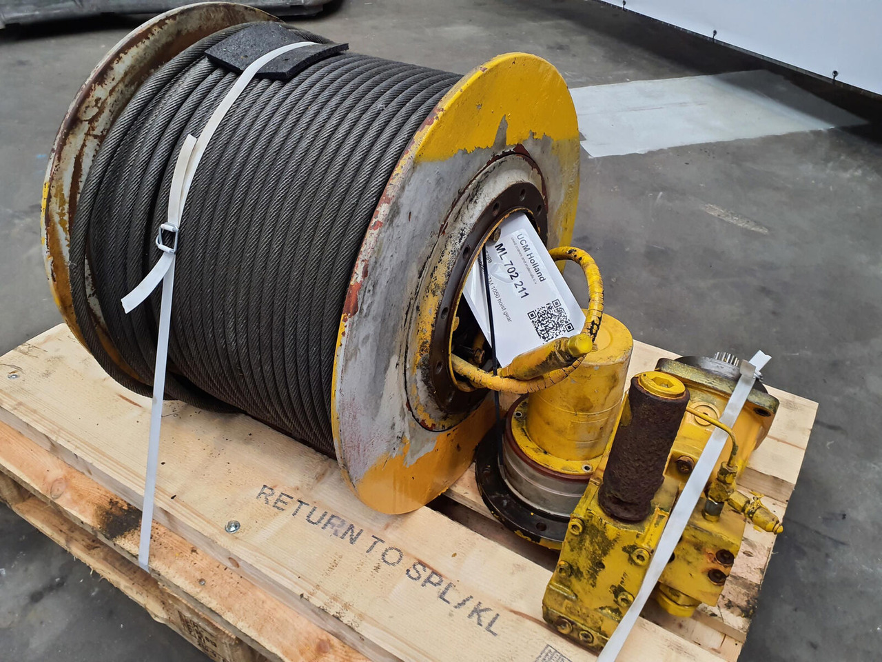 Liebherr LTM 1050 hoist gear - Winch for Crane: picture 2 Liebherr LTM 1050 hoist gear - Winch for Crane: picture 2