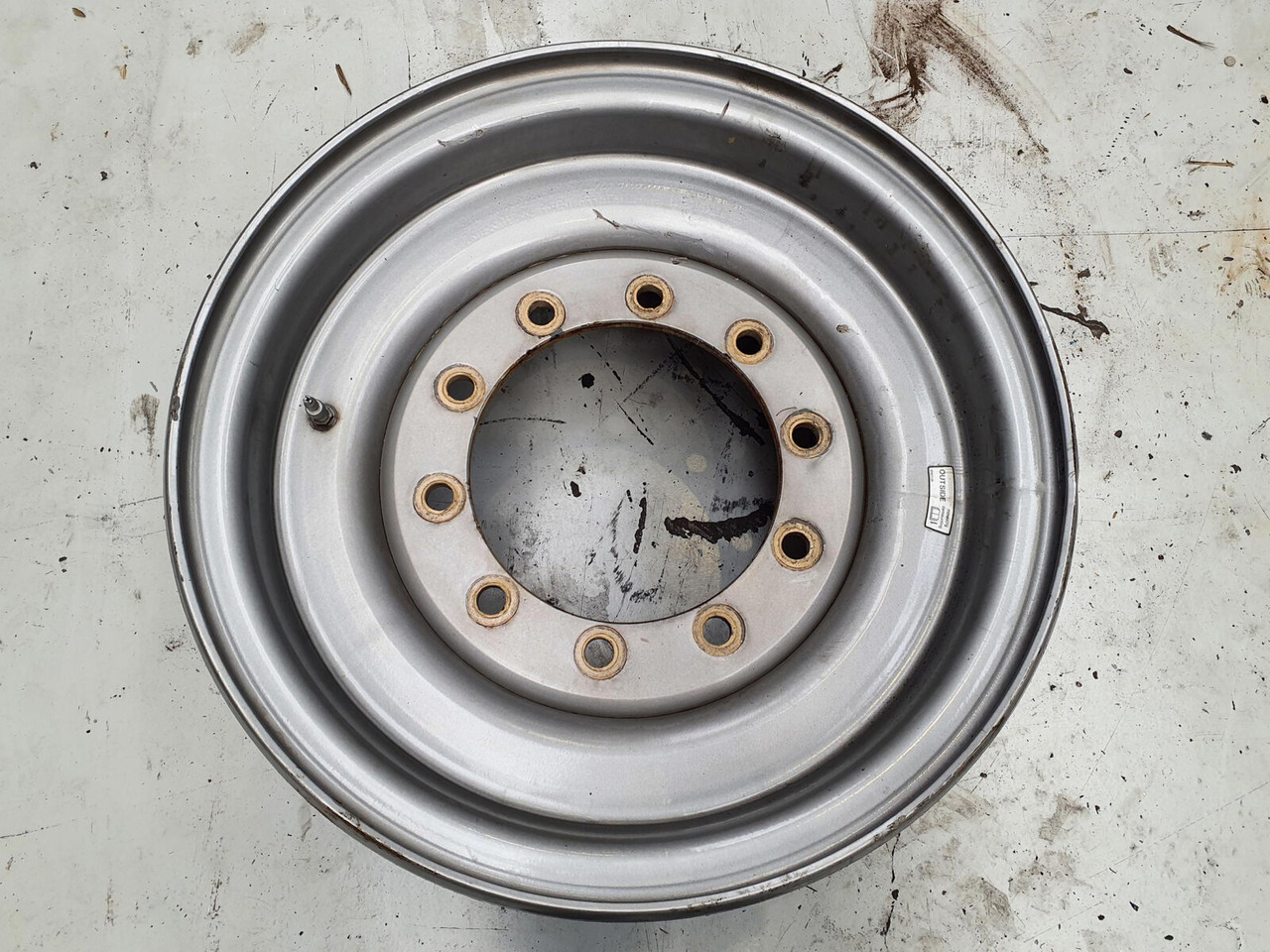 Liebherr Rim 445/95R25 10 12 1p - Rim for Crane: picture 2 Liebherr Rim 445/95R25 10 12 1p - Rim for Crane: picture 2