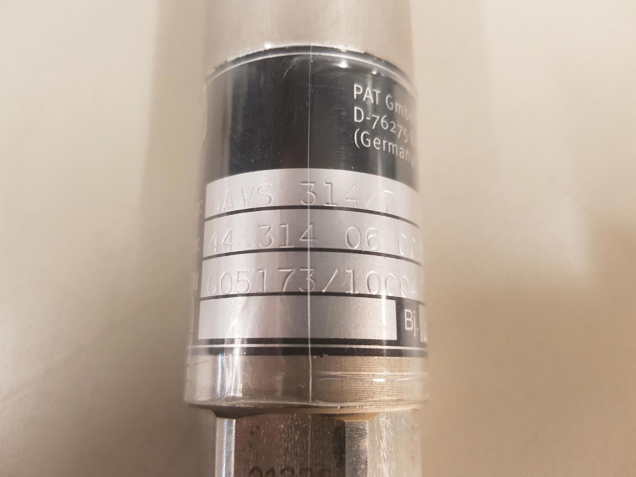 PAT pressure sensor DAVS 314/7 - Sensor for Mobile crane: picture 5 PAT pressure sensor DAVS 314/7 - Sensor for Mobile crane: picture 5