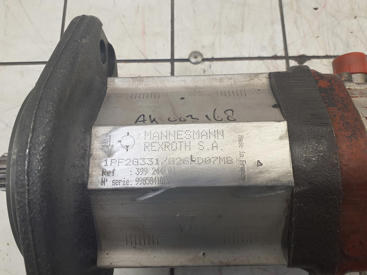 Rexroth Rexroth dual gear pump - Hydraulic pump for Crane: picture 5 Rexroth Rexroth dual gear pump - Hydraulic pump for Crane: picture 5