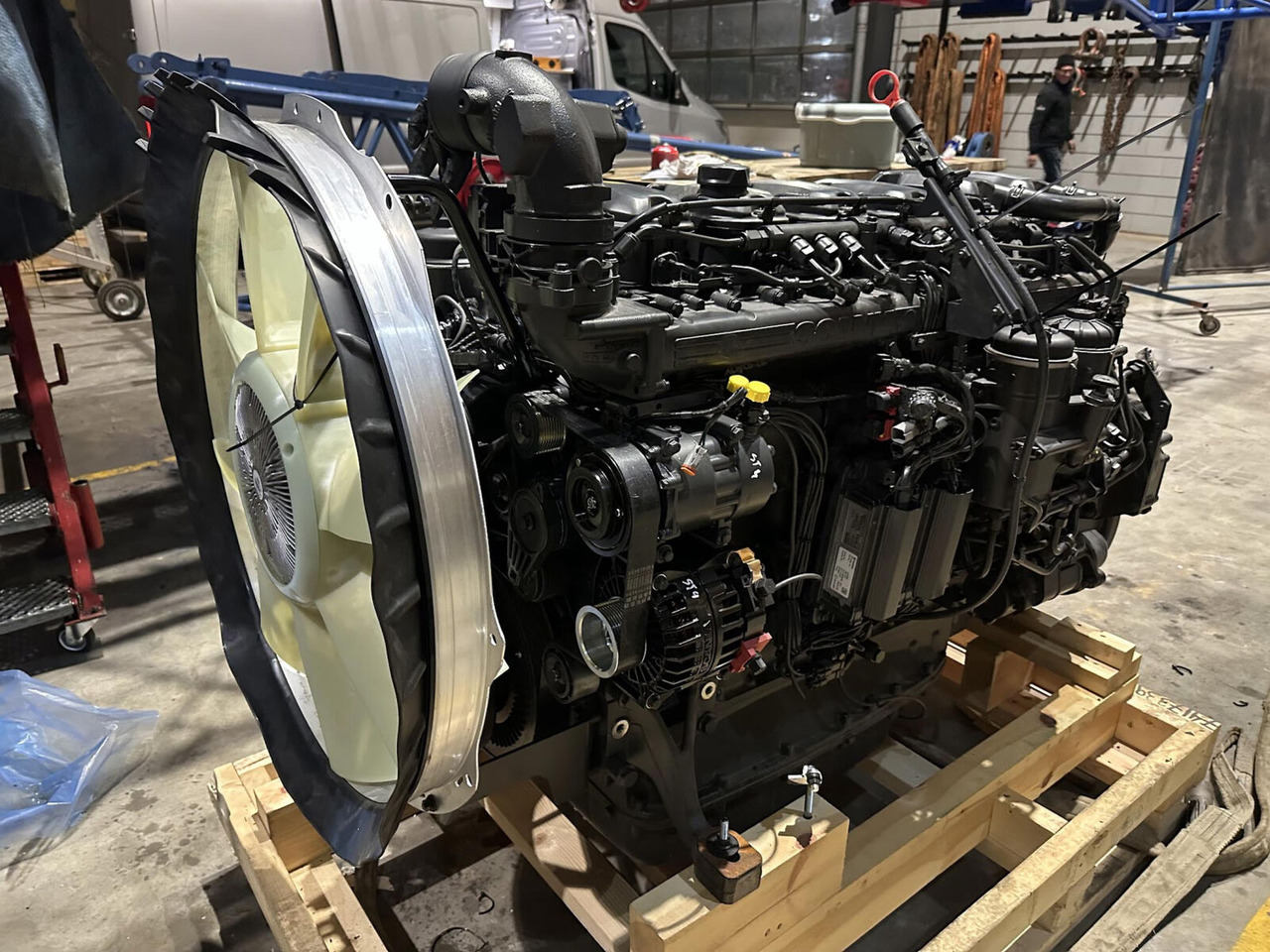 Scania Demag AC 220-1, AC 5.220-1 Scania DC13 313A motor - Engine for Crane: picture 2 Scania Demag AC 220-1, AC 5.220-1 Scania DC13 313A motor - Engine for Crane: picture 2