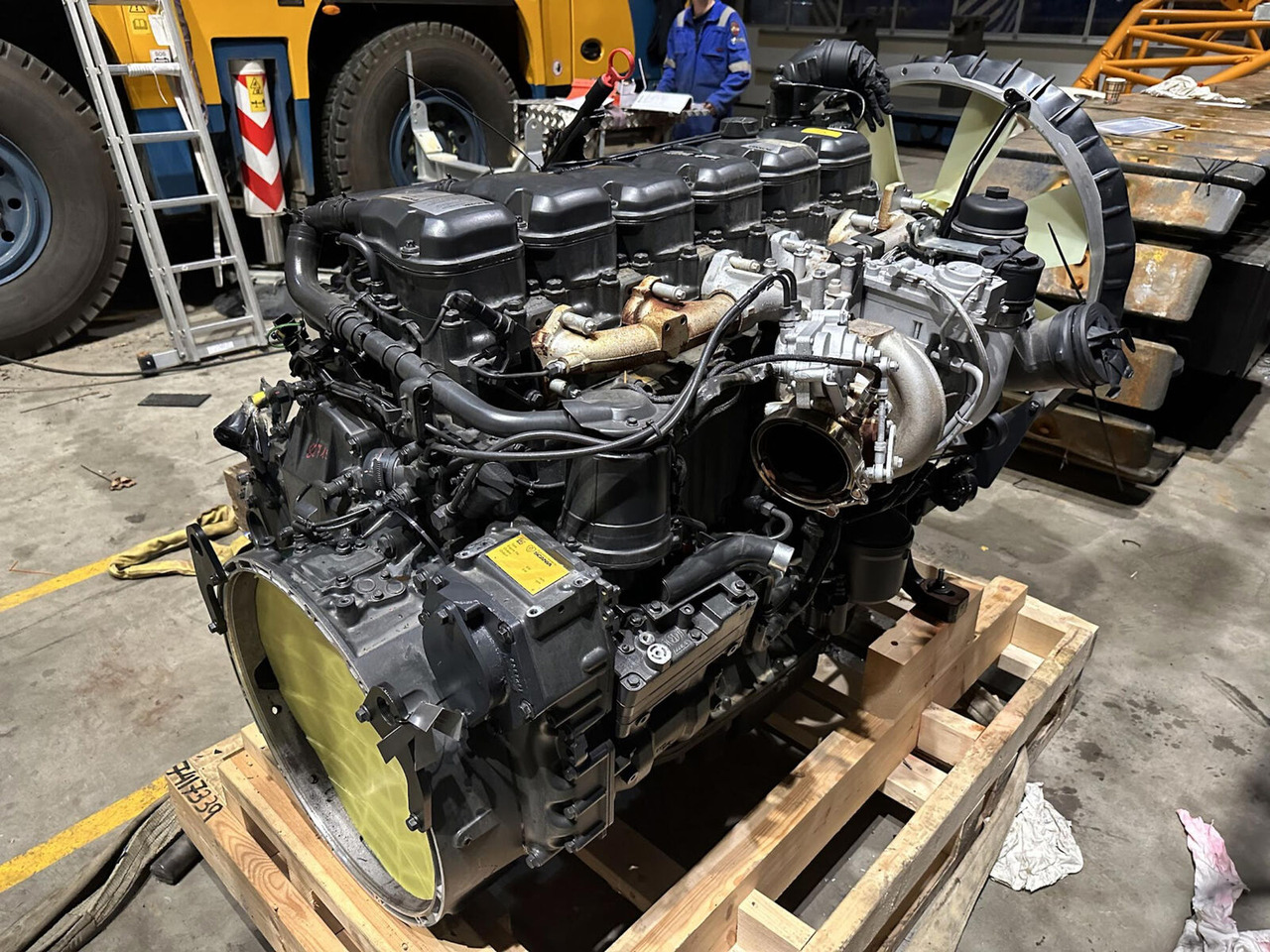 Scania Demag AC 220-1, AC 5.220-1 Scania DC13 313A motor - Engine for Crane: picture 4 Scania Demag AC 220-1, AC 5.220-1 Scania DC13 313A motor - Engine for Crane: picture 4
