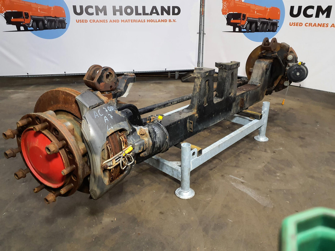 Terex AC 700 Axle 7 - Axle and parts for Mobile crane: picture 2 Terex AC 700 Axle 7 - Axle and parts for Mobile crane: picture 2