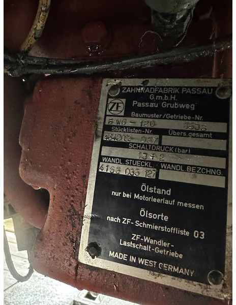 ZF KMK 2025 gearbox 6WG120 - Gearbox for Crane: picture 3 ZF KMK 2025 gearbox 6WG120 - Gearbox for Crane: picture 3