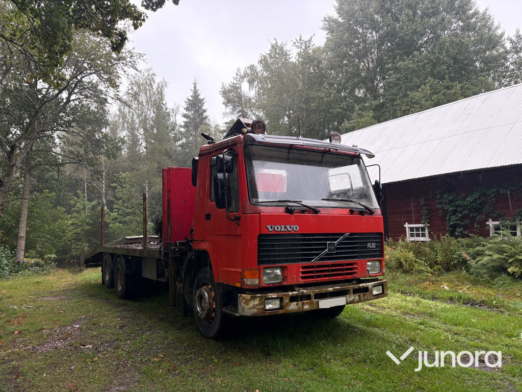 Kranbil Volvo FL10 6x6 - Autotransporter truck, Crane truck: picture 1 Kranbil Volvo FL10 6x6 - Autotransporter truck, Crane truck: picture 1