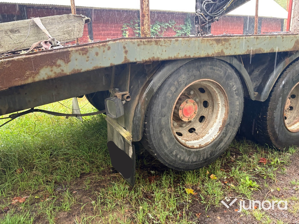 Autotransporter truck, Crane truck Kranbil Volvo FL10 6x6: picture 17