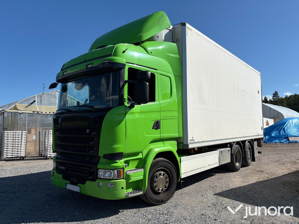 Lastbil Scania R450 6x2 - Box truck: picture 1 Lastbil Scania R450 6x2 - Box truck: picture 1