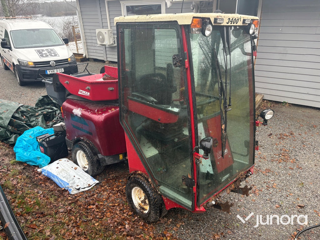 Redskapsbärare - Timan VPM 3400 inkl. Sandspridare och Sopvals - Electric utility vehicle: picture 4 Redskapsbärare - Timan VPM 3400 inkl. Sandspridare och Sopvals - Electric utility vehicle: picture 4