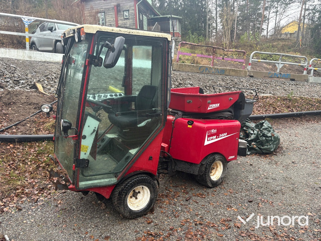 Redskapsbärare - Timan VPM 3400 inkl. Sandspridare och Sopvals - Electric utility vehicle: picture 2 Redskapsbärare - Timan VPM 3400 inkl. Sandspridare och Sopvals - Electric utility vehicle: picture 2