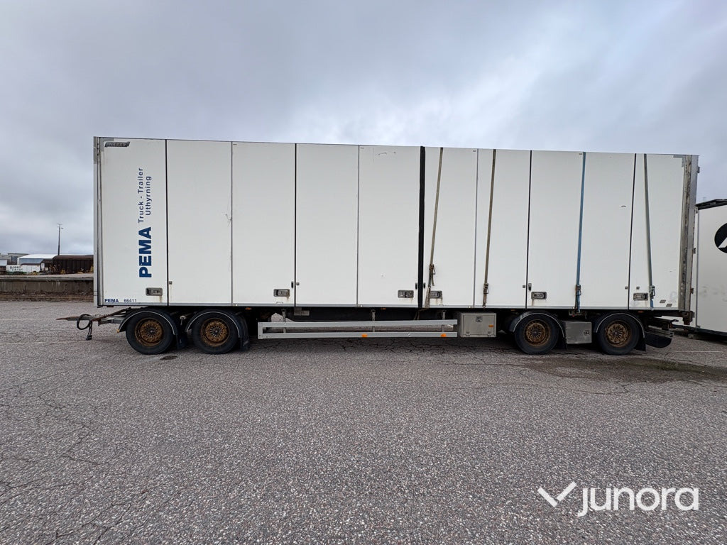 Skåpsläp - Närko D4HW13L62 - Closed box trailer: picture 4 Skåpsläp - Närko D4HW13L62 - Closed box trailer: picture 4