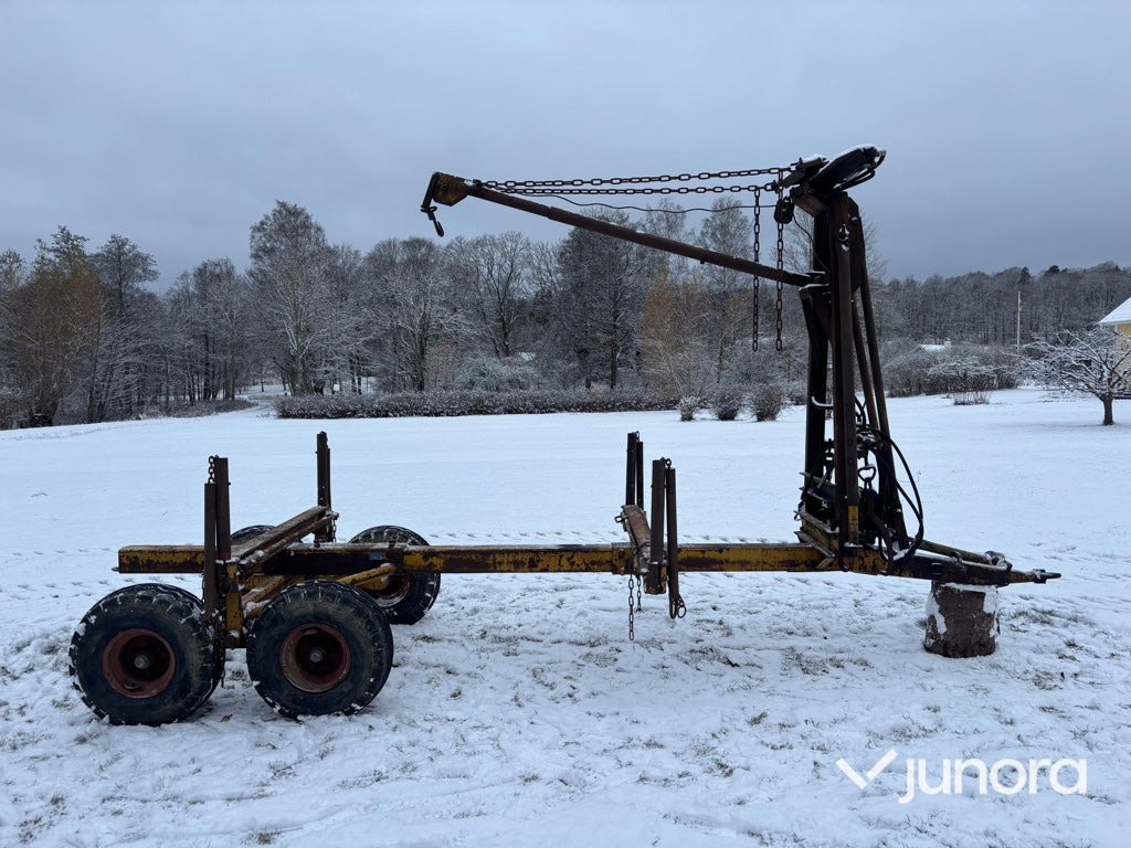 Skogsvagn - Moheda med starkran - Forestry trailer: picture 5 Skogsvagn - Moheda med starkran - Forestry trailer: picture 5