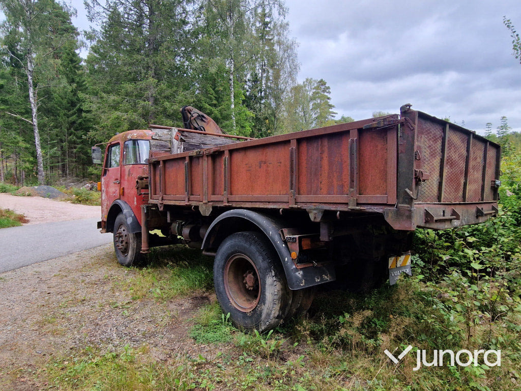Veteranlastbil Volvo F85-34 - Dropside/ Flatbed truck, Crane truck: picture 4 Veteranlastbil Volvo F85-34 - Dropside/ Flatbed truck, Crane truck: picture 4