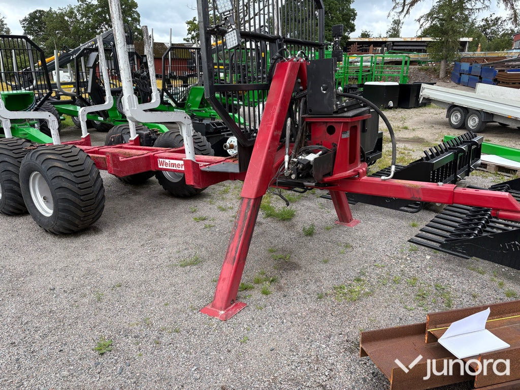 Weimer we-12 AN - Forestry trailer: picture 4 Weimer we-12 AN - Forestry trailer: picture 4