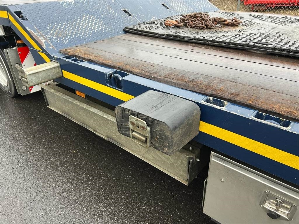 Low loader trailer HRD 7 akslet - 84 ton blokvogn med ramper: picture 10