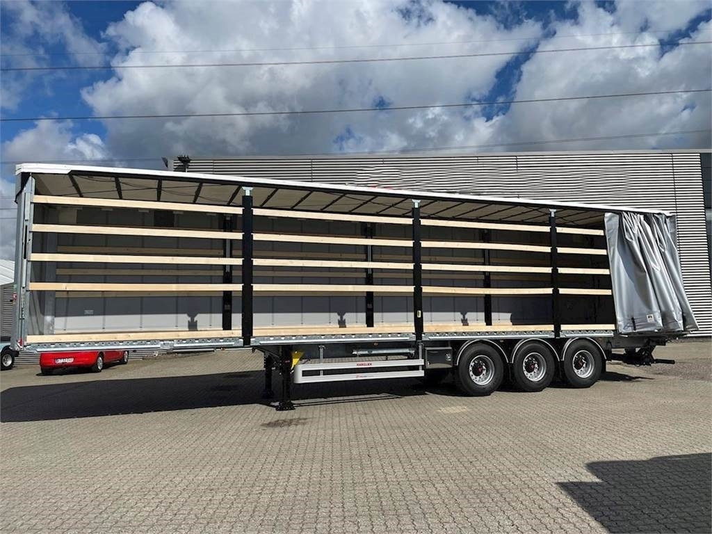 Curtainsider semi-trailer Hangler 3-aks - 2500 kg Zepro lift + Hævetag: picture 6 Curtainsider semi-trailer Hangler 3-aks - 2500 kg Zepro lift + Hævetag: picture 6